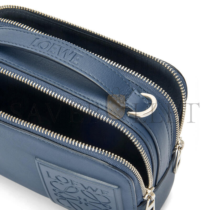 L0ew* mini crossbody camera bag in satin calfskin c565r41x05 (18*13*8.5cm)